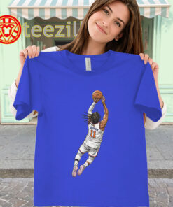 Jalen Brunson Dunk Shirt - New York Knicks Basketball Tee-classic