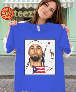 Jose Alvarado New York Knicks Shirt - Puerto Rico Basketball Tee