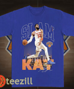 June Basketball Poster T-Shirt – Karl-Anthony Towns Knicks Tee