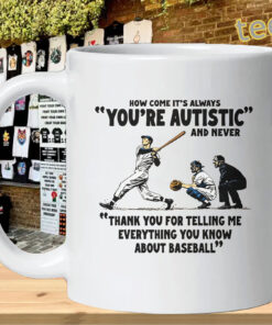 Kenny Lofton Shirt – Baseball Infodump Humor Graphic mug