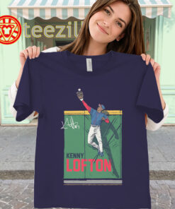 Kenny Lofton Shirt – Cleveland Legend The Catch Graphic