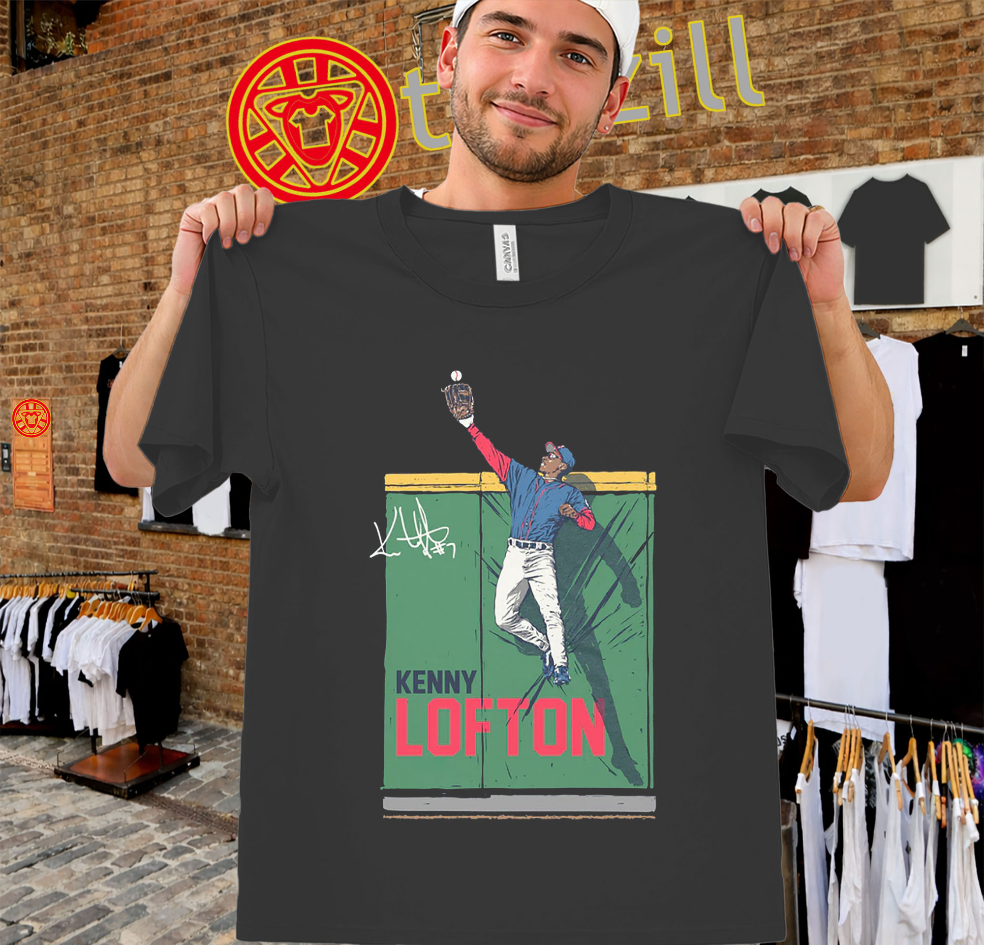 Kenny Lofton Shirt – Cleveland Legend The Catch Graphic - teezill