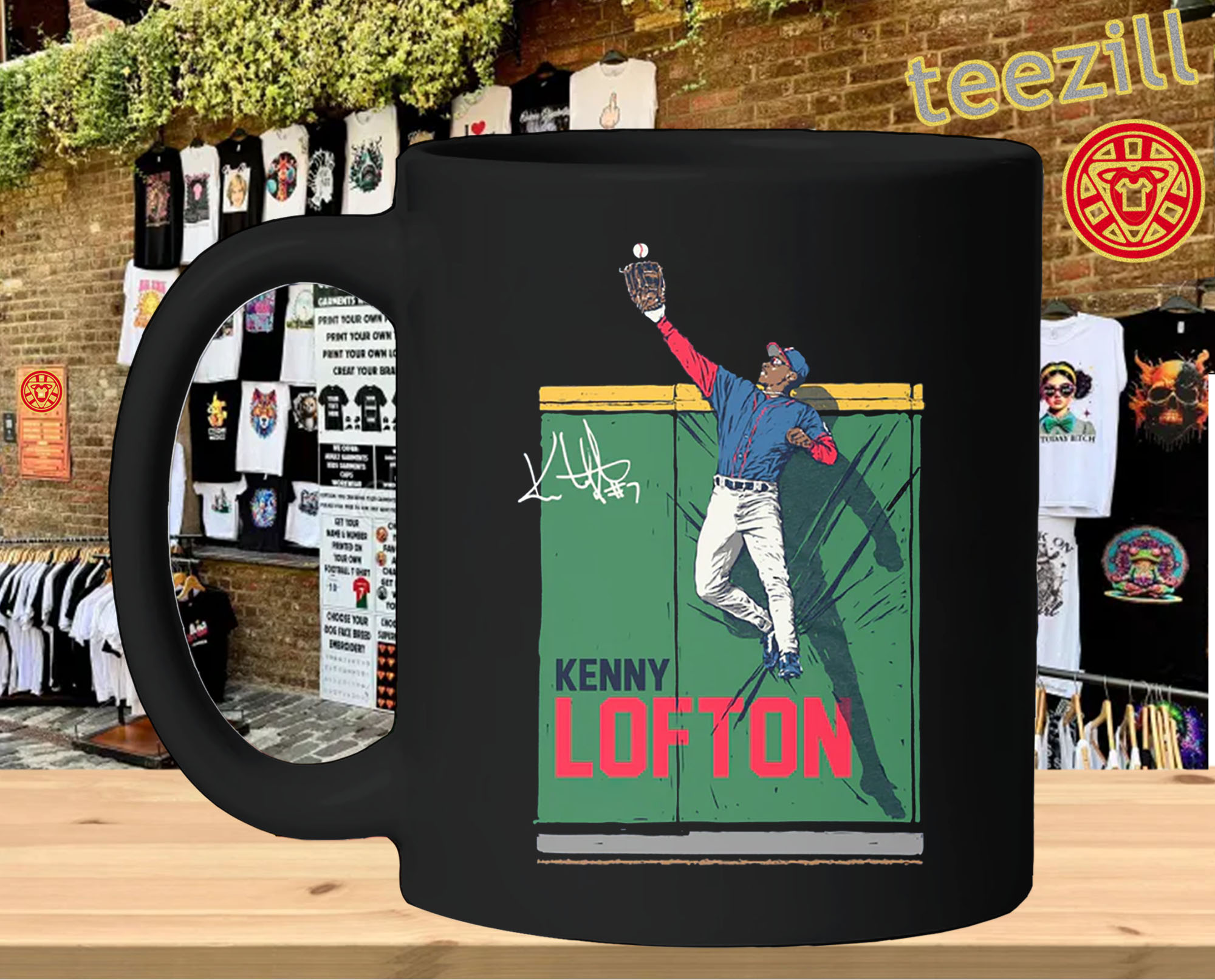 Kenny Lofton – Cleveland Legend The Catch Mug