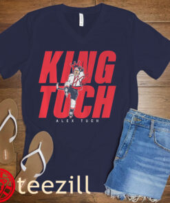King Tuch Shirt - Alex Tuch Hockey Fan-Vneck