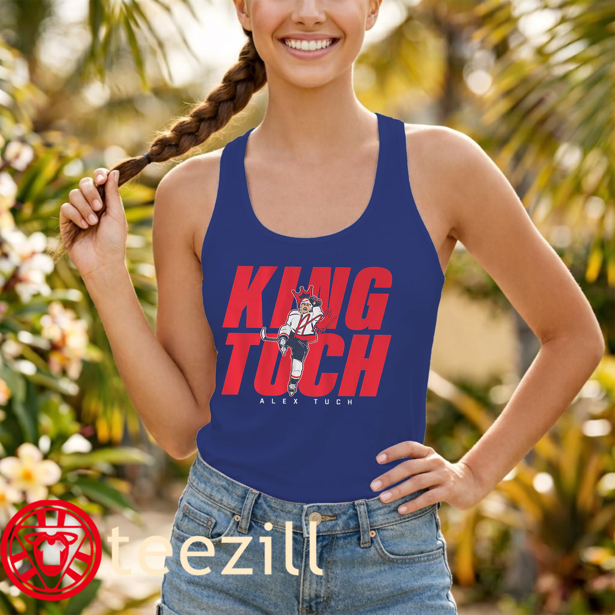 King Tuch Shirt - Alex Tuch Hockey FanTankTop