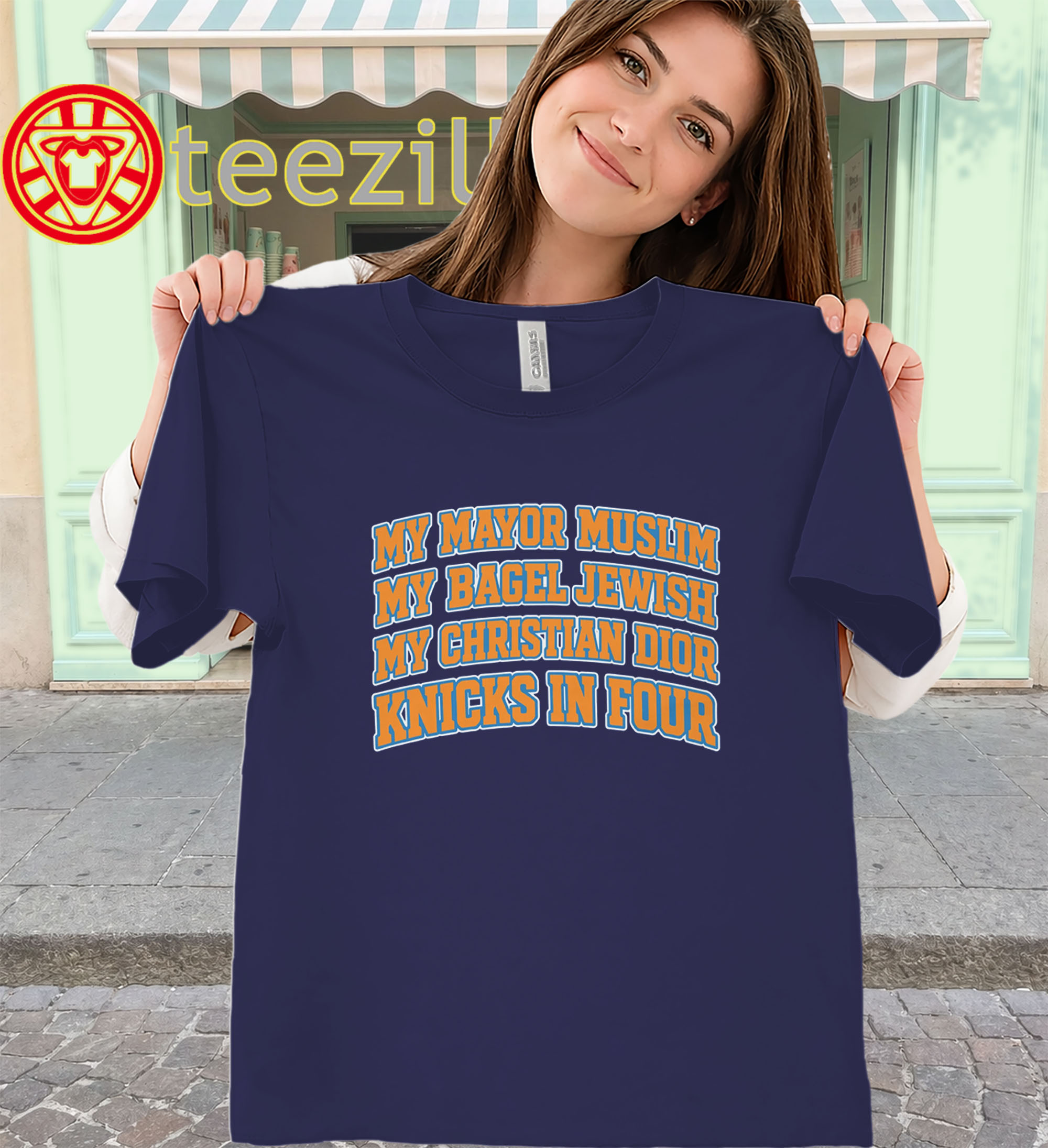 Knicks In Four Shirt - New York Basketball Fan classic
