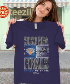 Knicks vs Spurs Shirt – 2026 Finals Basketball Matchup-classic