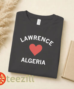 Lawrence Loves Algeria Shirt - World Cup Friendship
