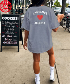Lawrence Loves Algeria Shirt - World Cup Friendship Tee Unisex