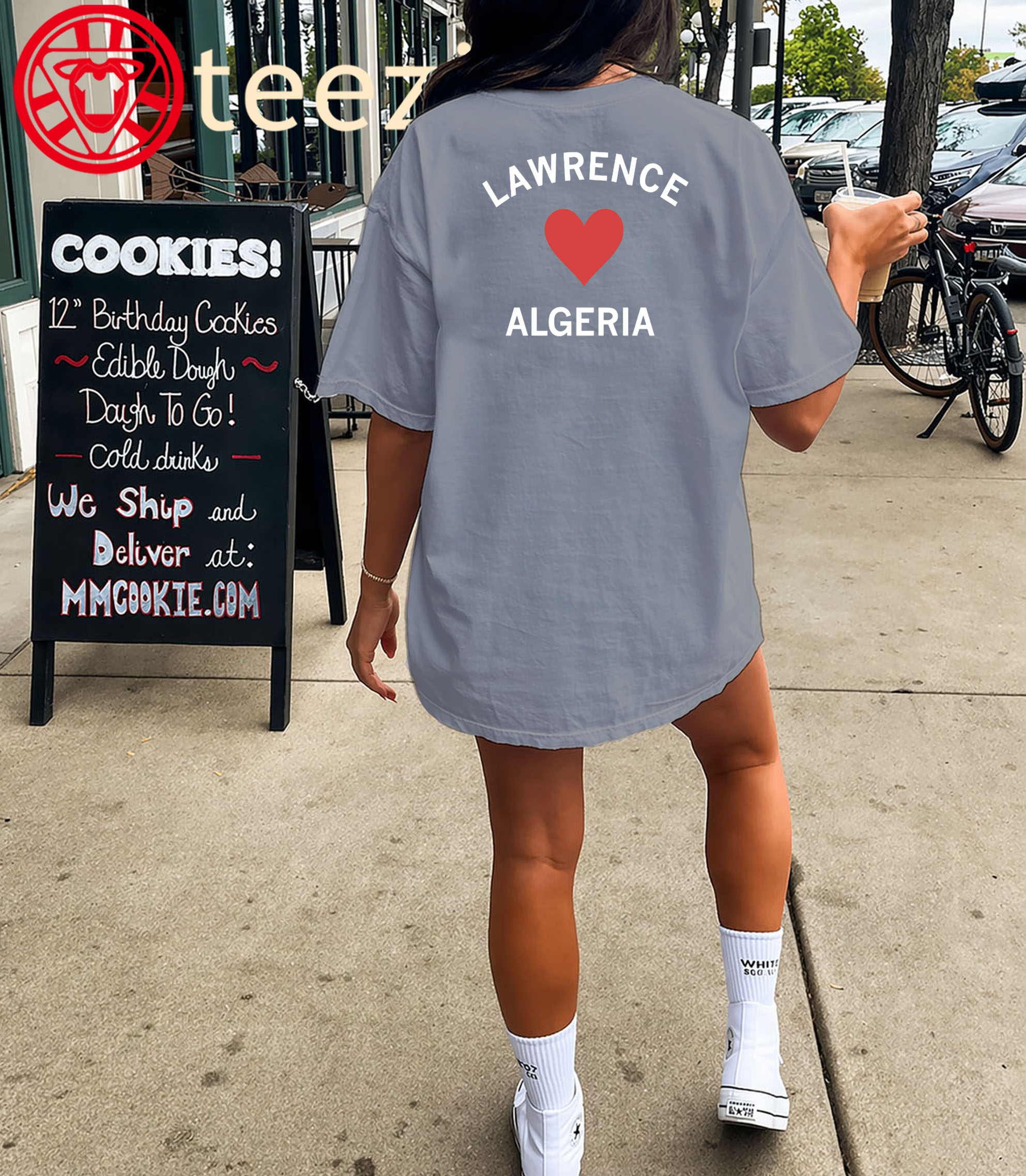 Lawrence Loves Algeria Shirt - World Cup Friendship Tee Unisex