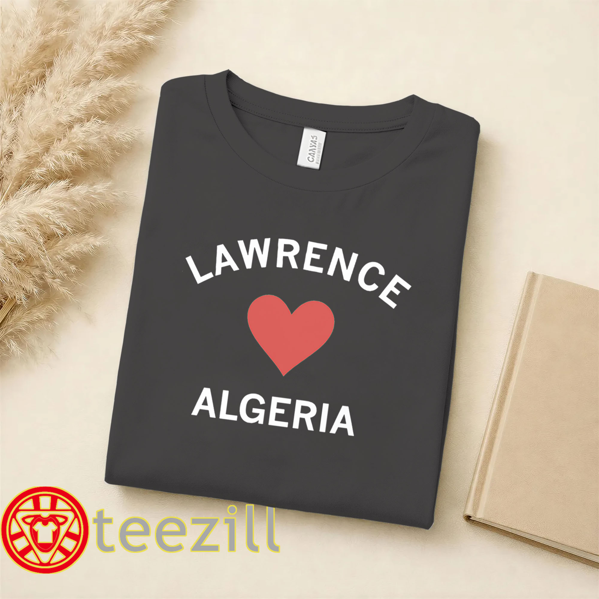 Lawrence Loves Algeria Shirt - World Cup Friendship