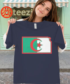 Lawrence Of Algeria Shirt – Kansas Algeria Flag Tee classic