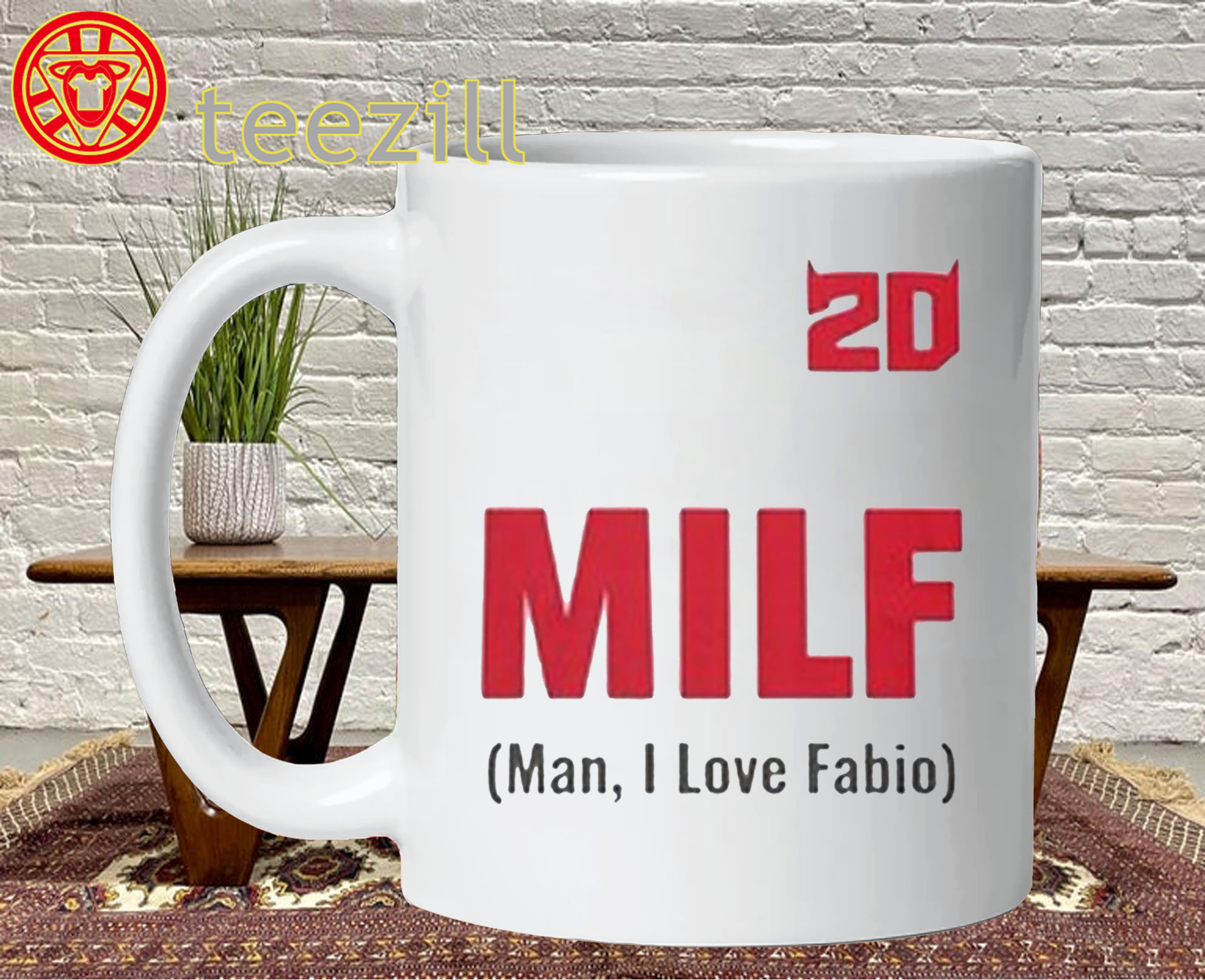 MILF Man I Love Fabio Shirt – Funny Meme Graphic Mug