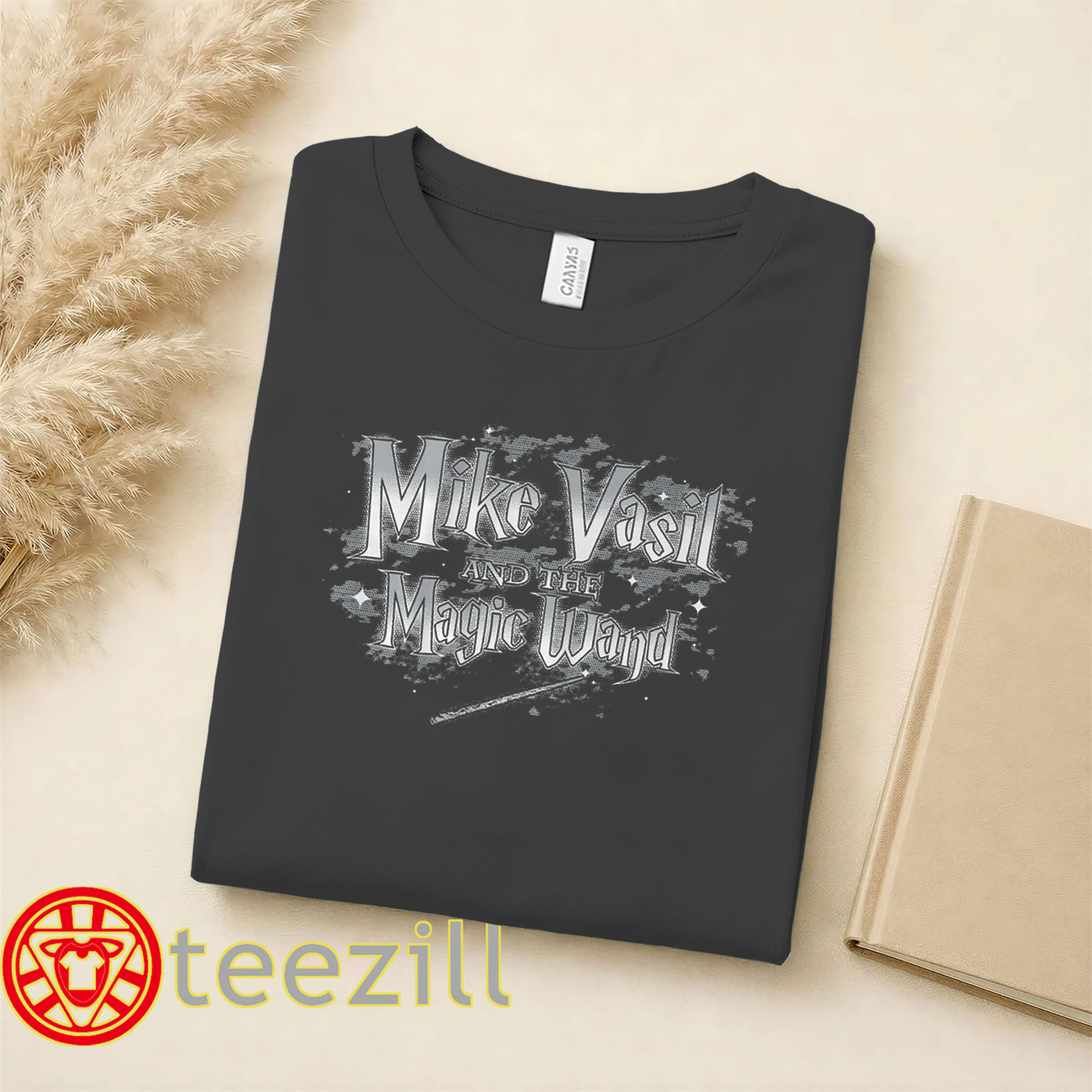 Magic Wand Shirt - Mike Vasil Baseball Fantasy Graphic Tee
