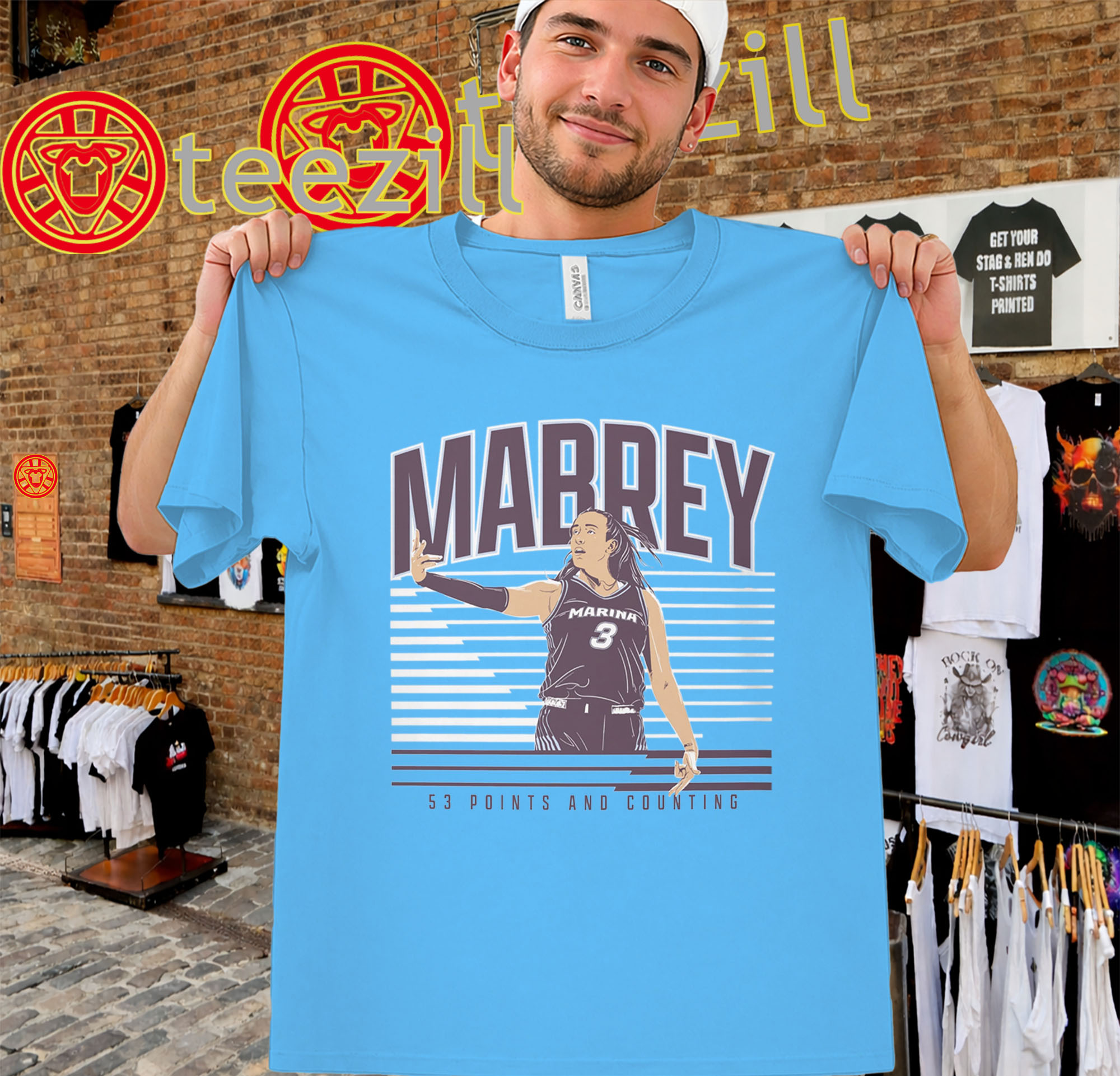 Marina Mabrey 53 Point Game Shirt - WNBA Basketball Fan Tee