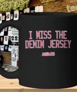 MiB26 I Miss the Denim Jersey Shirt - Baseball Fan-mug