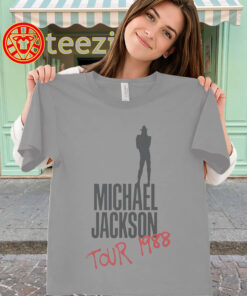 Michael Jackson Bad Tour 1988 Shirt - Shareef O'Neal