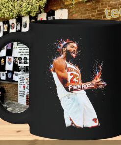 Mikal Bridges New York Knicks Champions mug