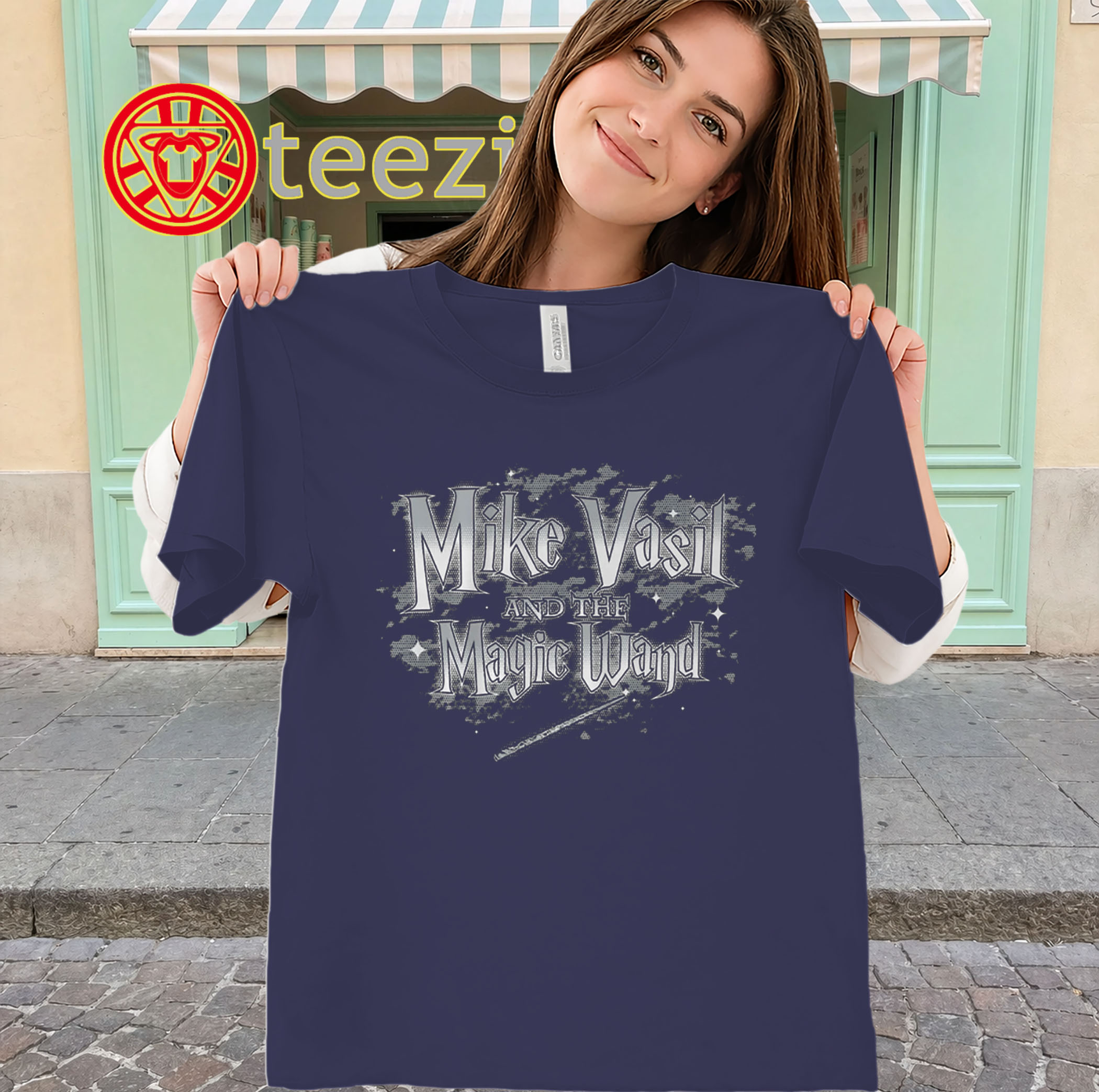 Mike Vasil Magic Wand Shirt - Baseball Wizard Fan Tees