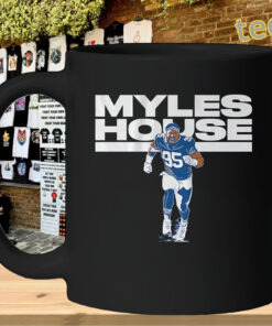 Myles Garrett Myles House Los Angeles Football -mug