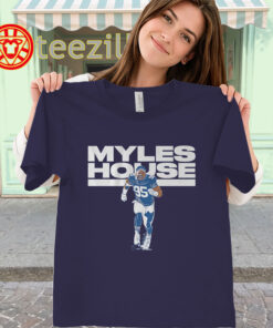 Myles Garrett Shirt – Myles House Los Angeles Football classic