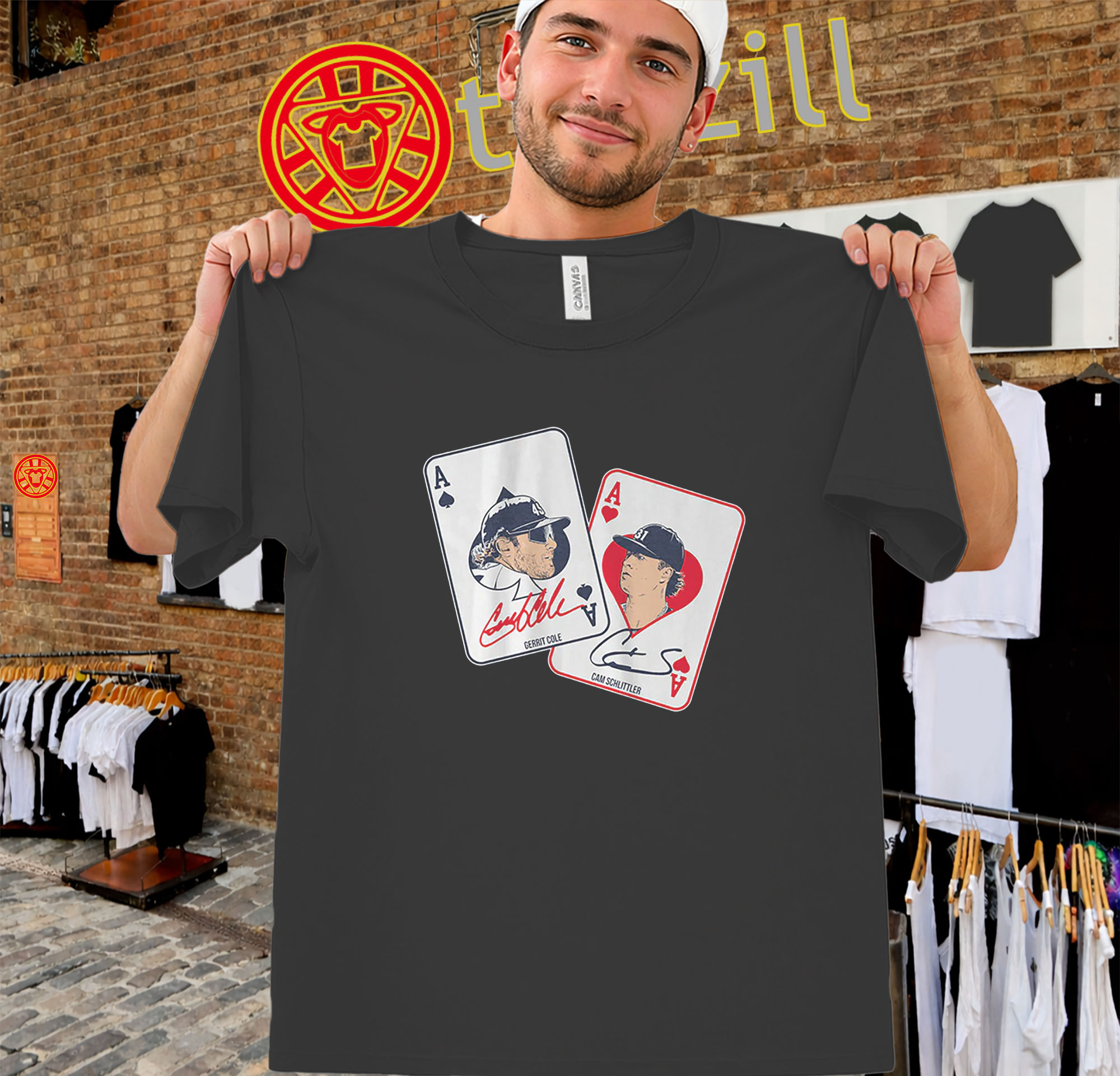 NY Baseball Gerrit Cole & Cam Schlittler Shirt – Pocket Aces