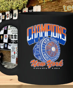 NY Champions Ring Tee - New York World Champions 2026 mug