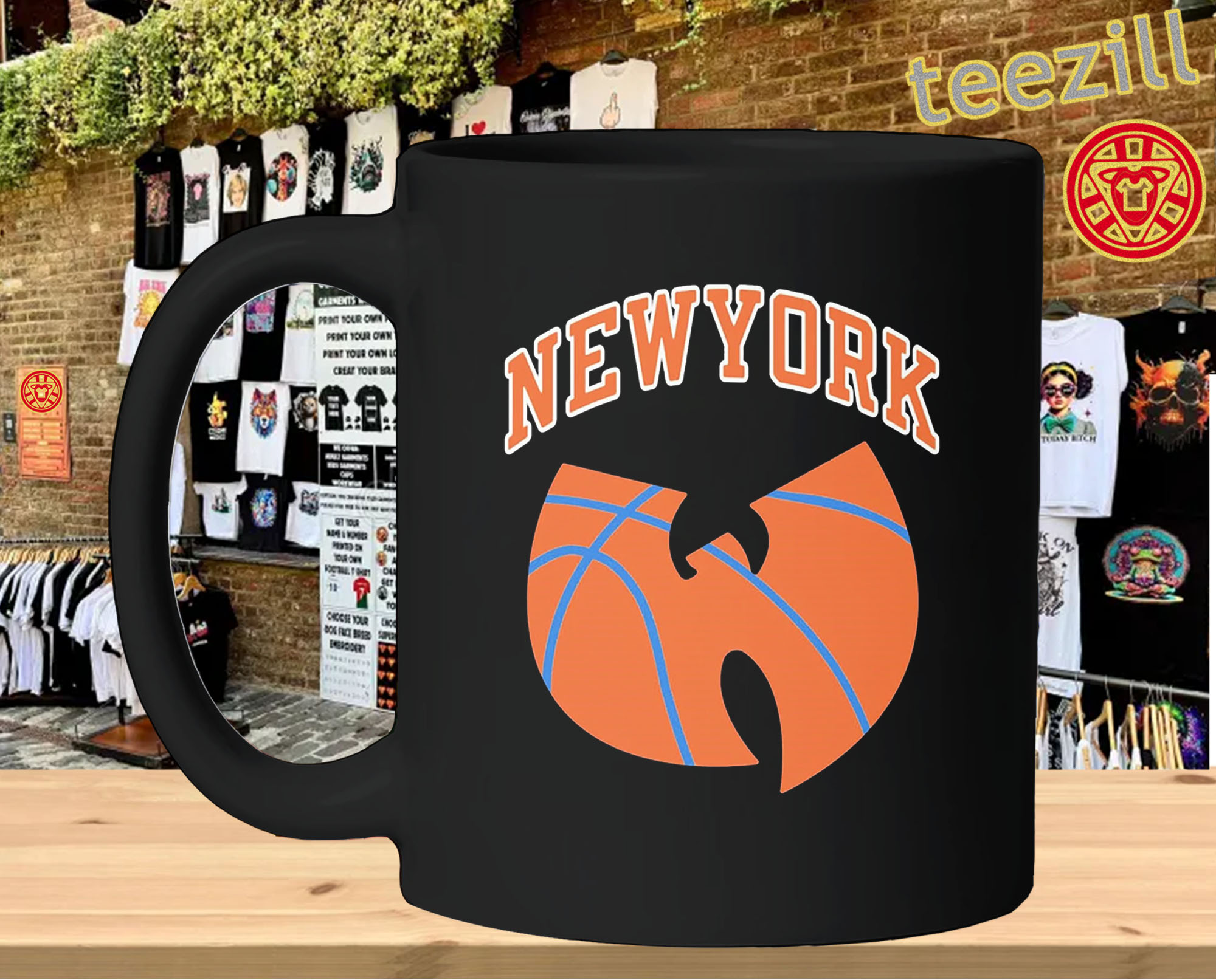 NY Knicks Wu-Tang - Finals 2026 Basketball Parody mug