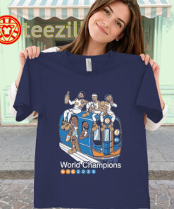 NYK World Champions 2026 Shirt - New York Basketball Subway Tee