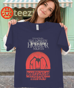Never Go Alone Shirt - Stranger Things Horror Nights Tee-classic