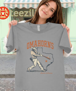 OMAHORNS Shirt - Texas Longhorns Omaha Baseball Tee classic