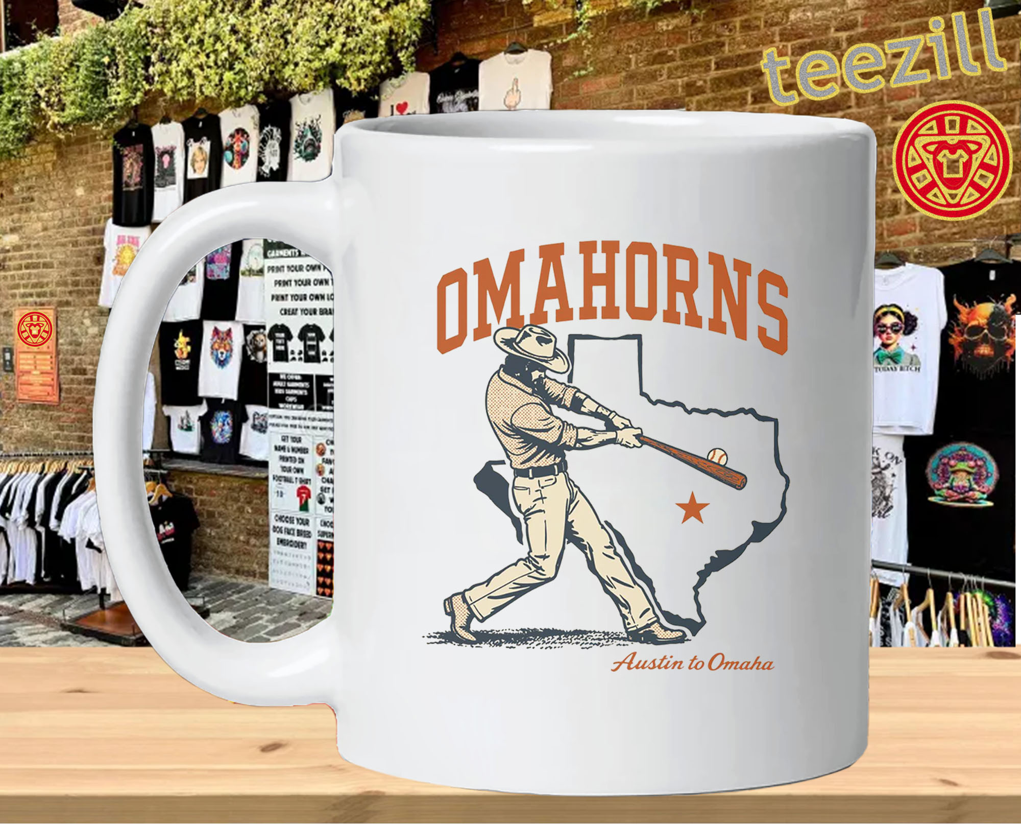 OMAHORNS Shirt - Texas Longhorns Omaha Baseball mug
