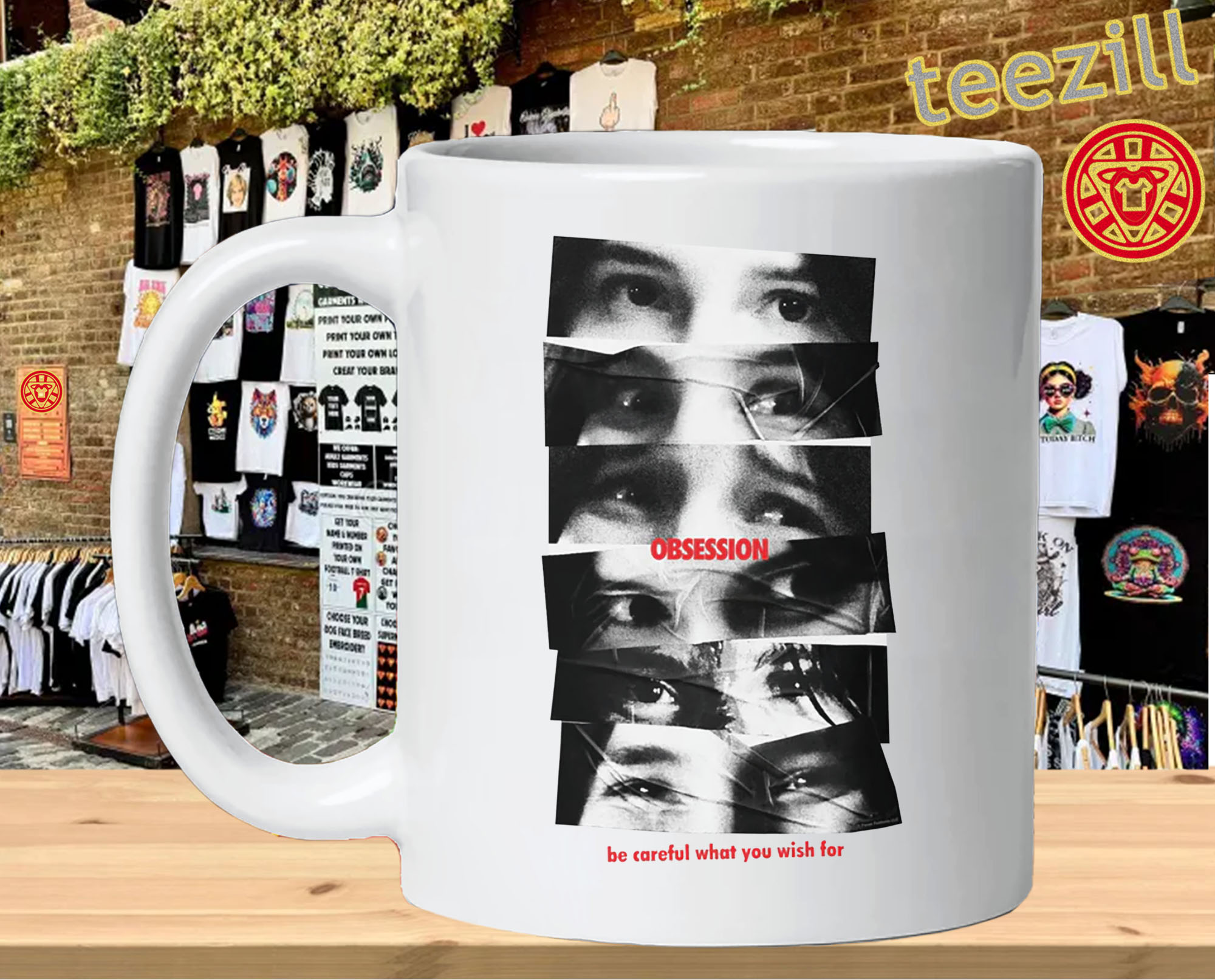 Obsession Nikki Eyes – Inde Navarrette Horror Series mug