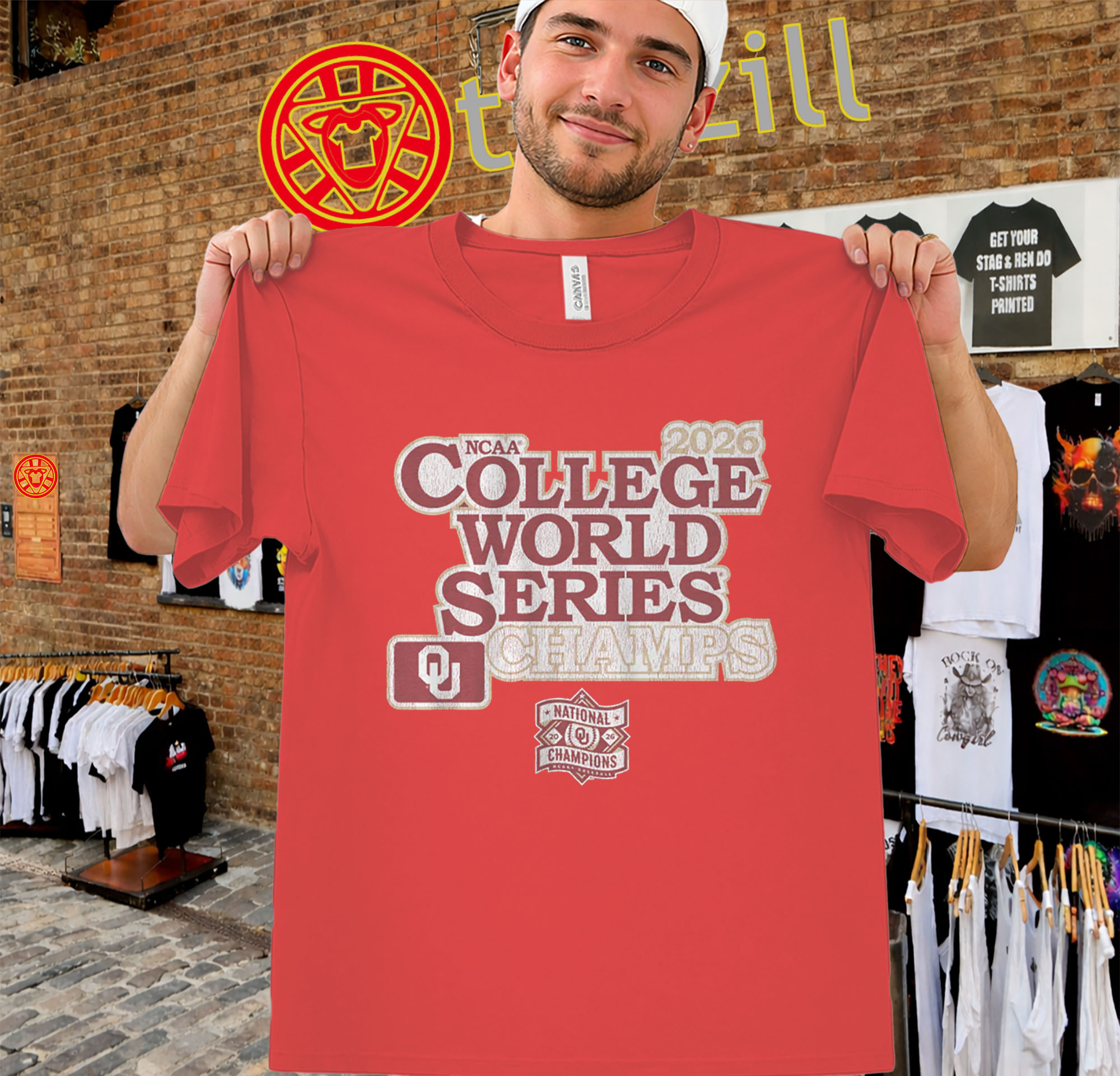 Oklahoma Baseball 2026 College World Series Champions unisex