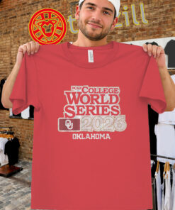 Oklahoma Baseball 2026 College World Series Shirt