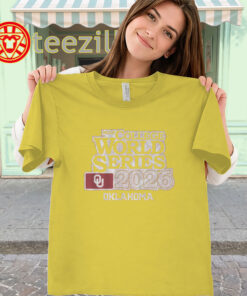 Oklahoma Baseball 2026 College World Series Shirt classic