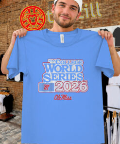 Ole Miss Baseball Omaha 2026 Shirt – College World Series Tee