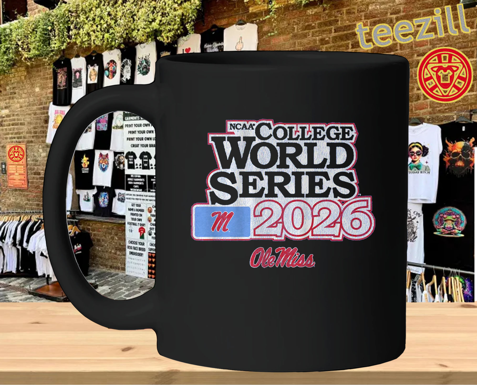 Ole Miss Baseball Omaha 2026 mug