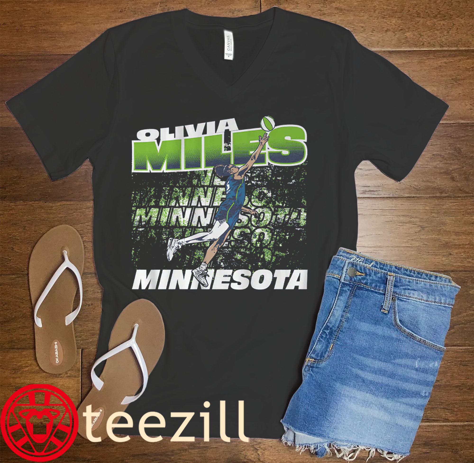 Olivia Miles Minnesota Shirt - Basketball Fan Gear