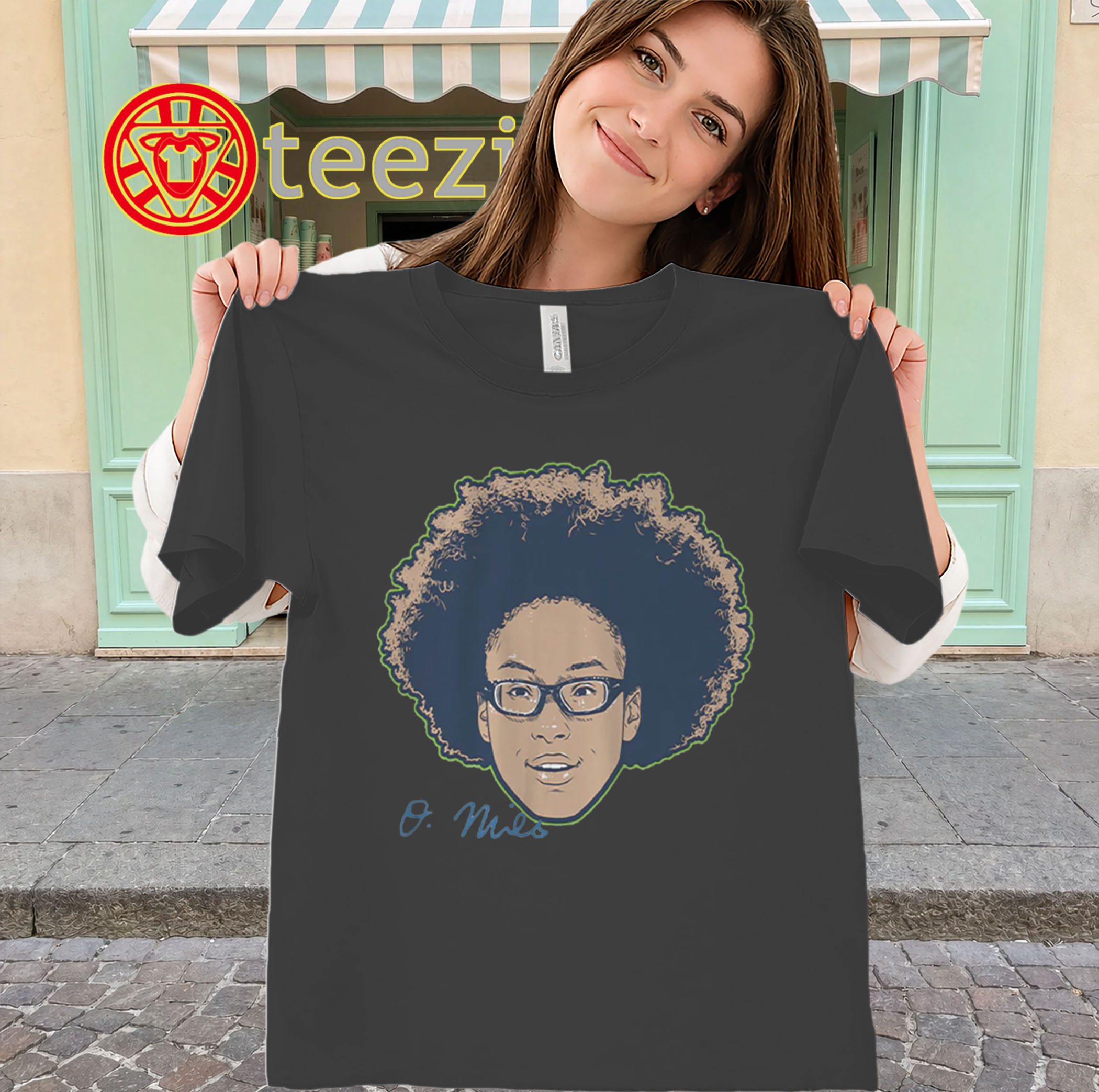 Olivia Miles Shirt – Minnesota Basketball Portrait Official Tee
