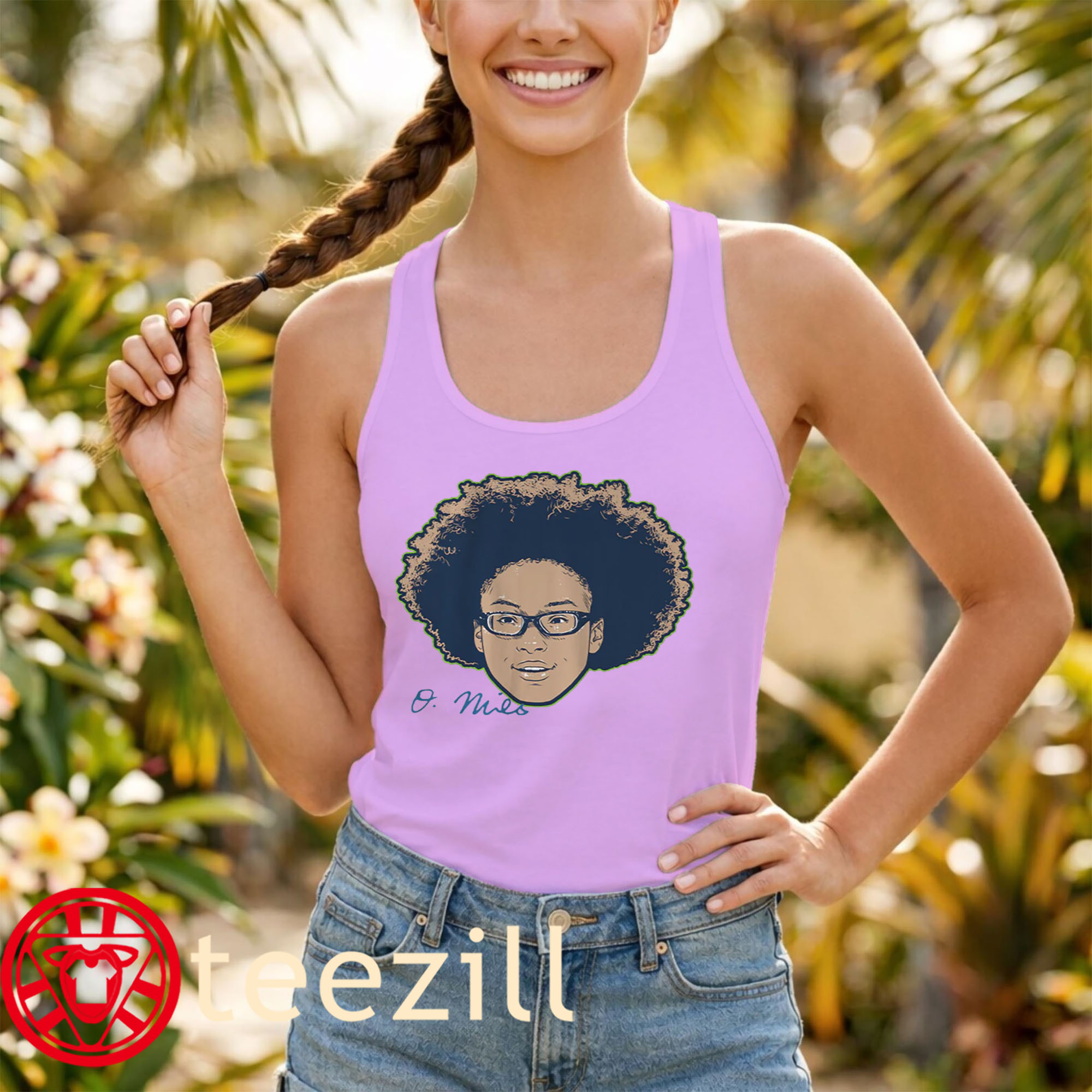 Olivia Miles Swag Head Shirt – Minnesota Basketball Artwork TankTop