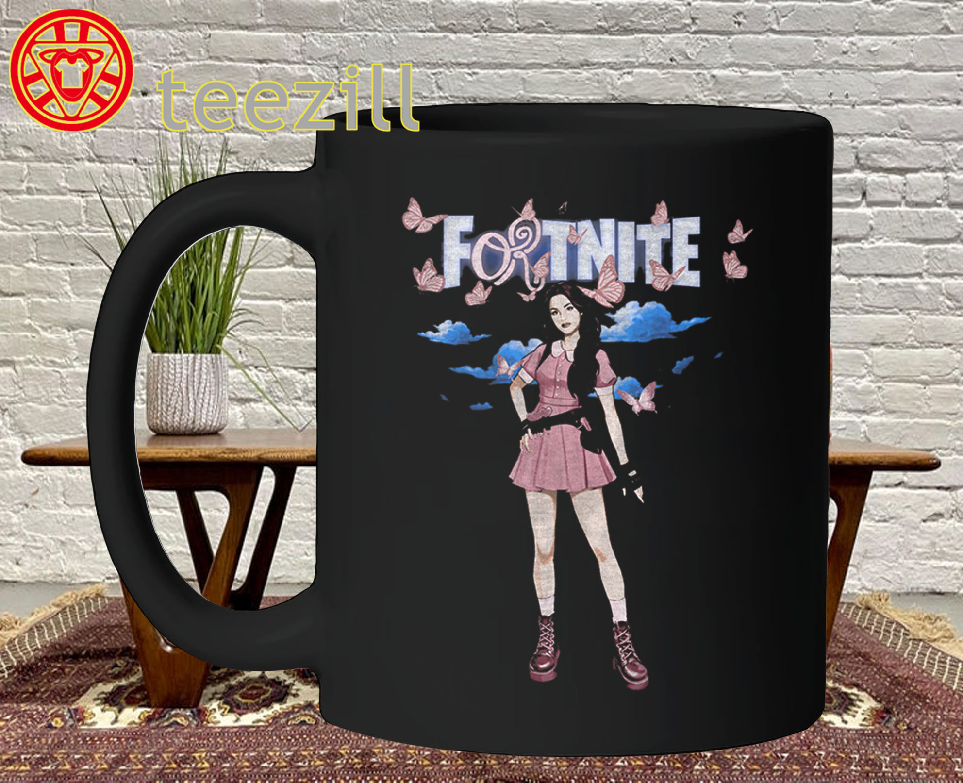 Olivia Rodrigo Fortnite Shirt - Gaming Crossover Fan Mug