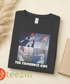 Philadelphia Baseball Comeback Kids Shirt - Rally Season Tee