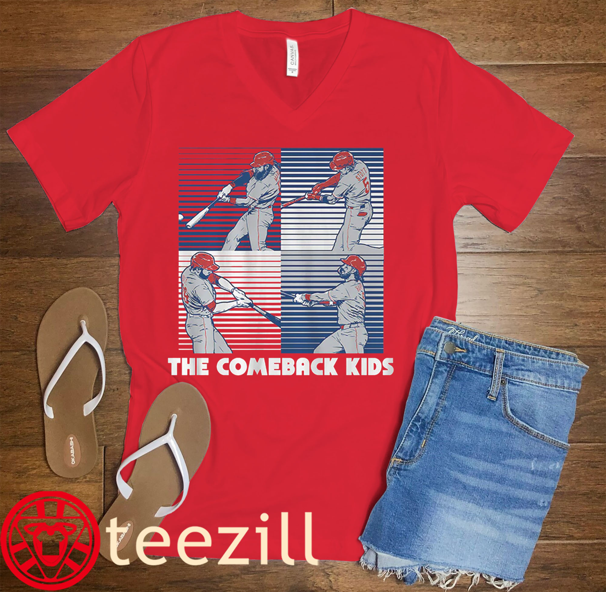 Philadelphia Baseball Comeback Kids Shirt