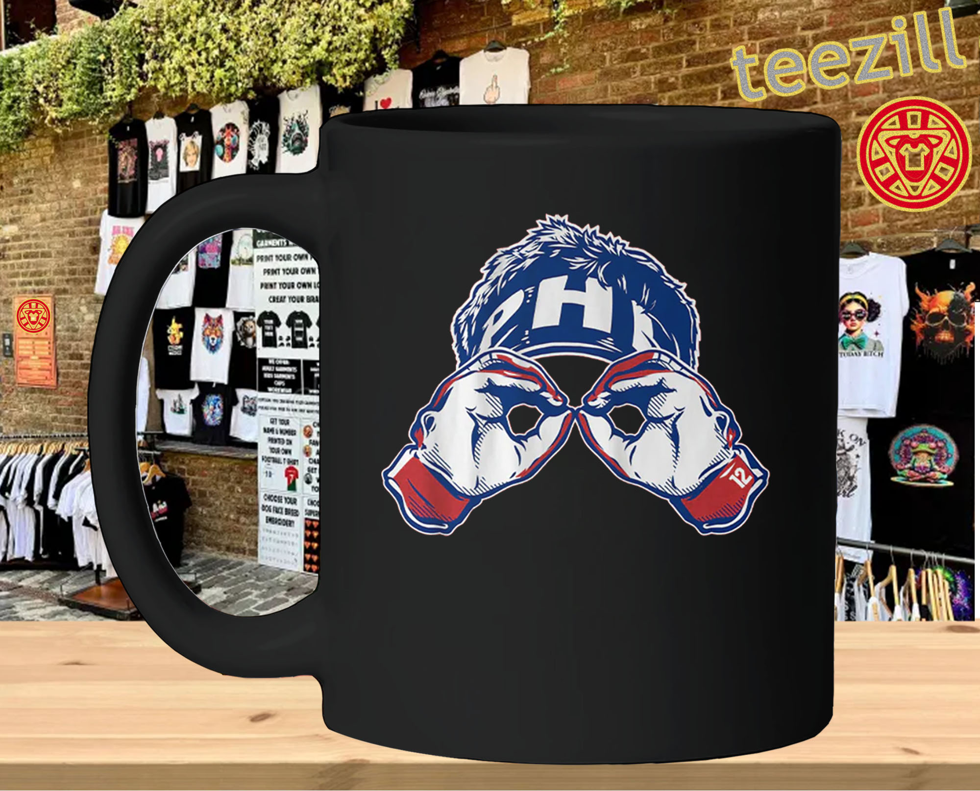 Philly Goggles Shirt - Kyle Schwarber Phillies mug