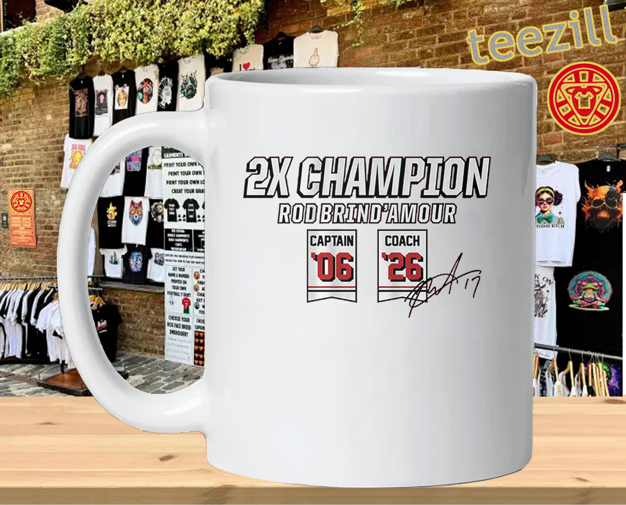 Rod Brind’Amour- Two-Time Champion Mug