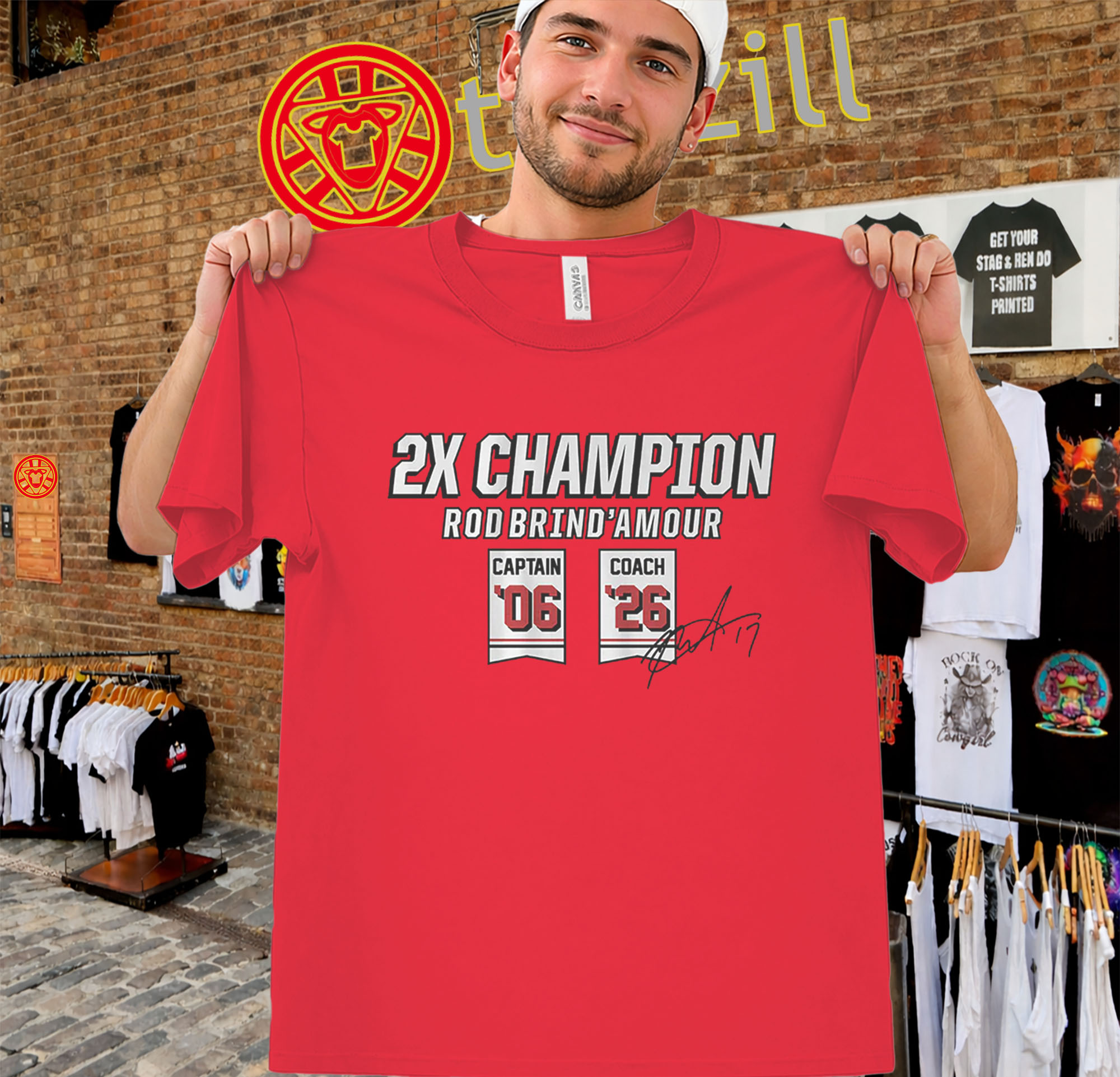 Rod Brind’Amour- Two-Time Champion-unisex