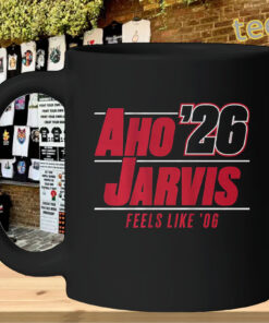 Sebastian Aho & Seth Jarvis Carolina Hockey '26 Campaign Shirt - Fan Gear mug