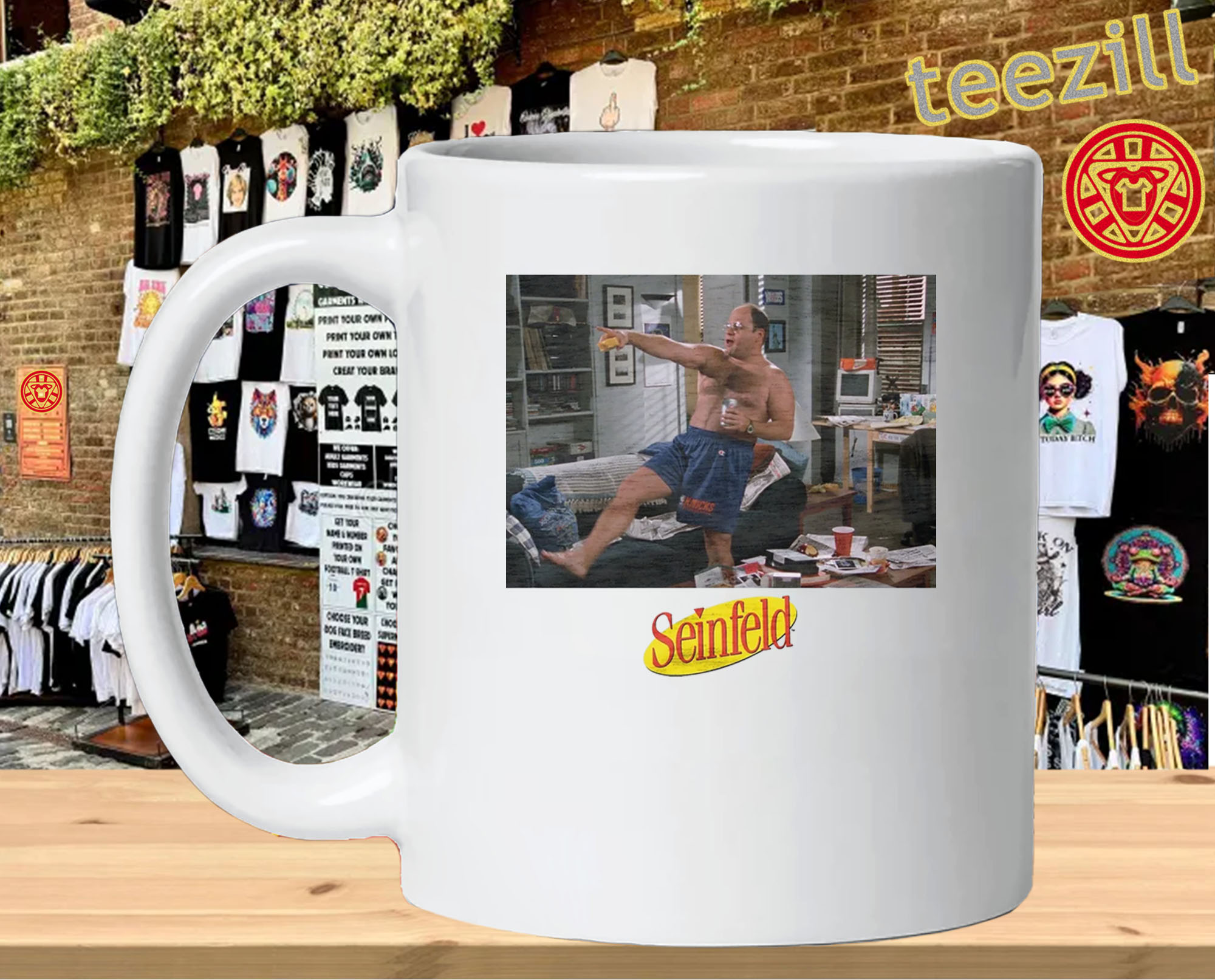 Seinfeld Knicks - George Costanza New York Basketball mug