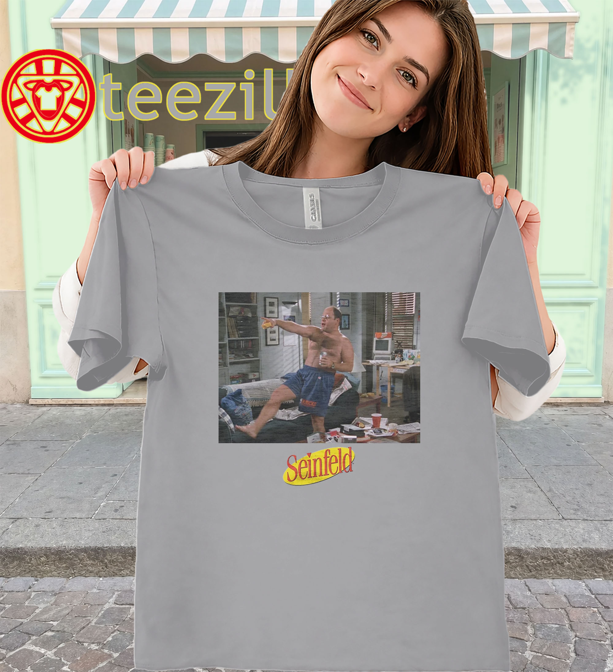 Seinfeld Knicks Shirt - George Costanza New York Basketball Tee classic